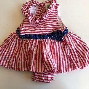 Little Me Patriotic Dress